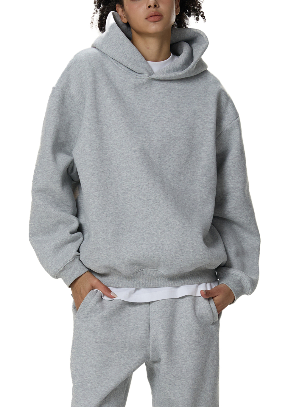 Fleeced Boxy Hoodie – Essential Streetwear | Tapstitch-13